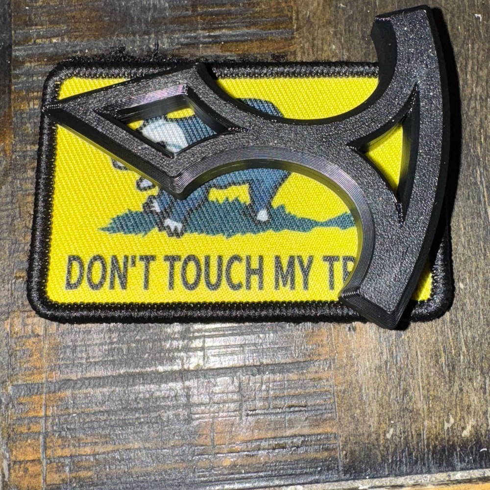 Don’t Touch my Trash Morale Patch and Pocket Dagger